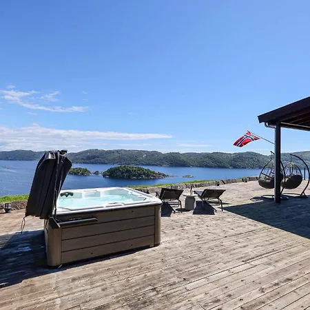 Amland Hyttefelt Casa de Férias Lyngdal